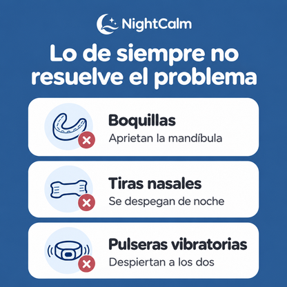 Dispositivo Antirronquidos EMS — Noches silenciosas sin boquillas