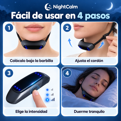 Dispositivo Antirronquidos EMS — Noches silenciosas sin boquillas